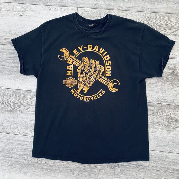 Harley-Davidson Shirt Mens Large Savannah Georgia Motorcycle Biker 2022 Tee - Picture 1 of 5